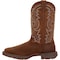 Durango Western Boot, 9 D, Leather, 12 in H, Brown DB4443 - alternate 6